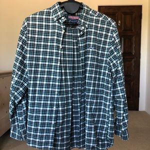Vineyard Vines Button Down Plaid Flannel